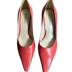 BCBGirls Vibrant Coral Heels